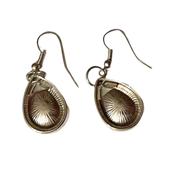 NEW Rhinestone Drop Bling Sparkle Necklace & Earrings - Picture 2 of 5